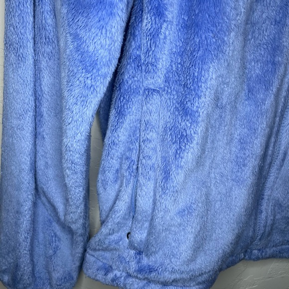 The North Face Osito Women's Fleece Full Zip Plush Jacket - Blue XL - Picture 4 of 12